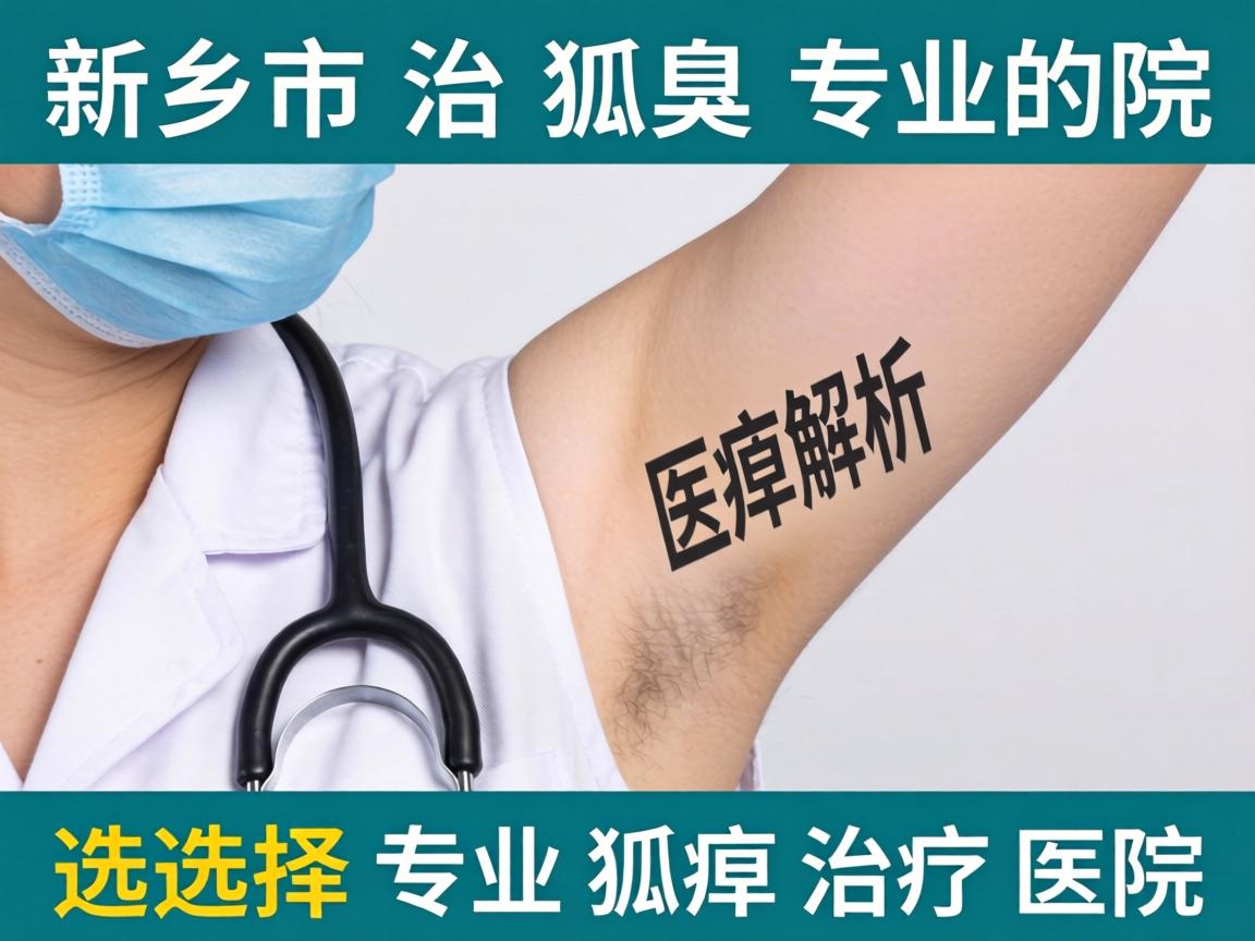 新乡市治狐臭专业的医院解析，如何选择专业狐臭治疗医院