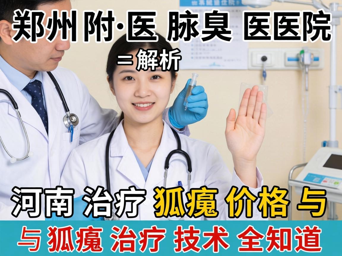 郑州附医腋臭医院解析，河南治疗狐臭价格与狐臭治疗技术全知道