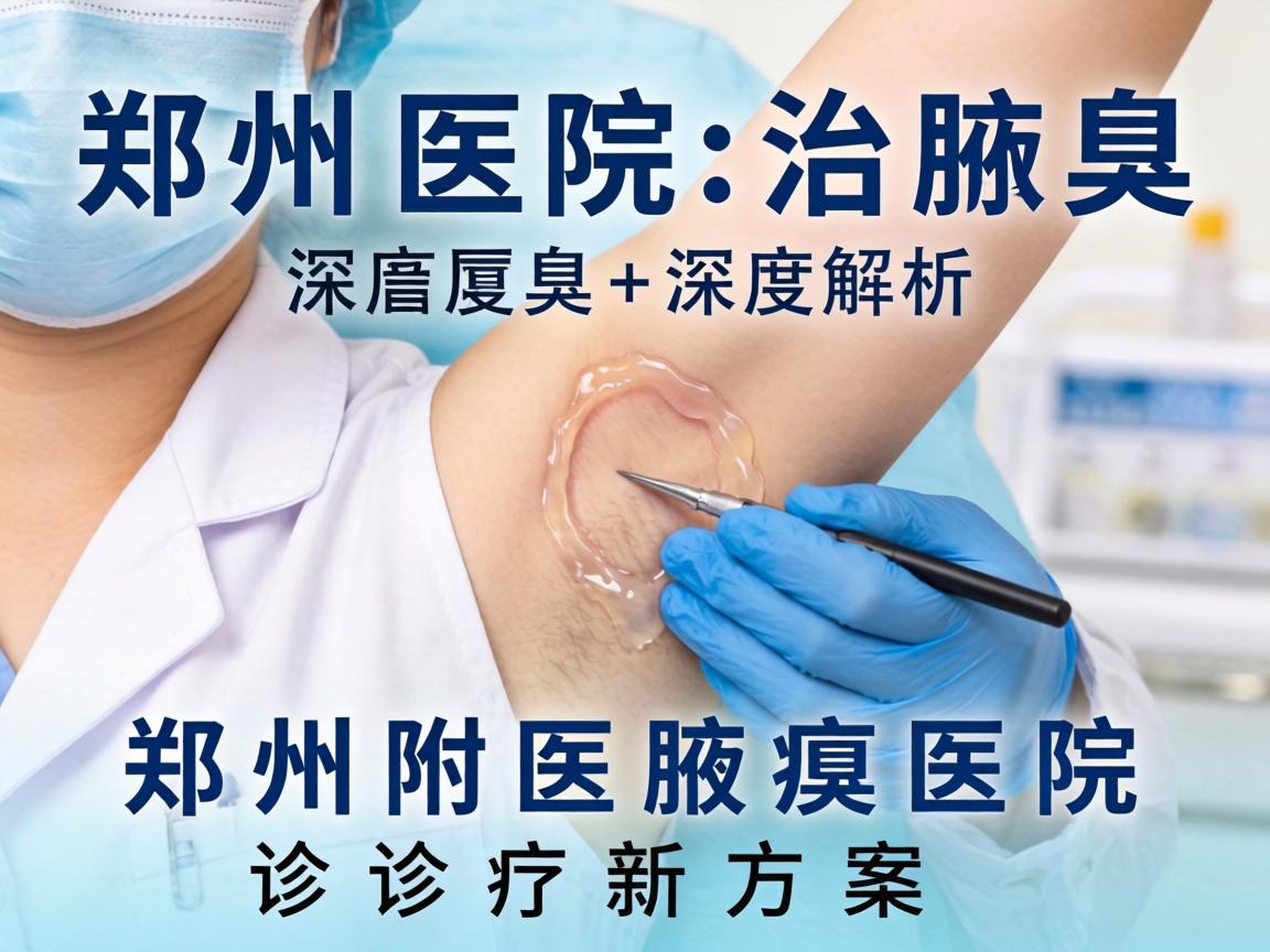 郑州医院治腋臭，深度解析郑州附医腋臭医院的诊疗新方案