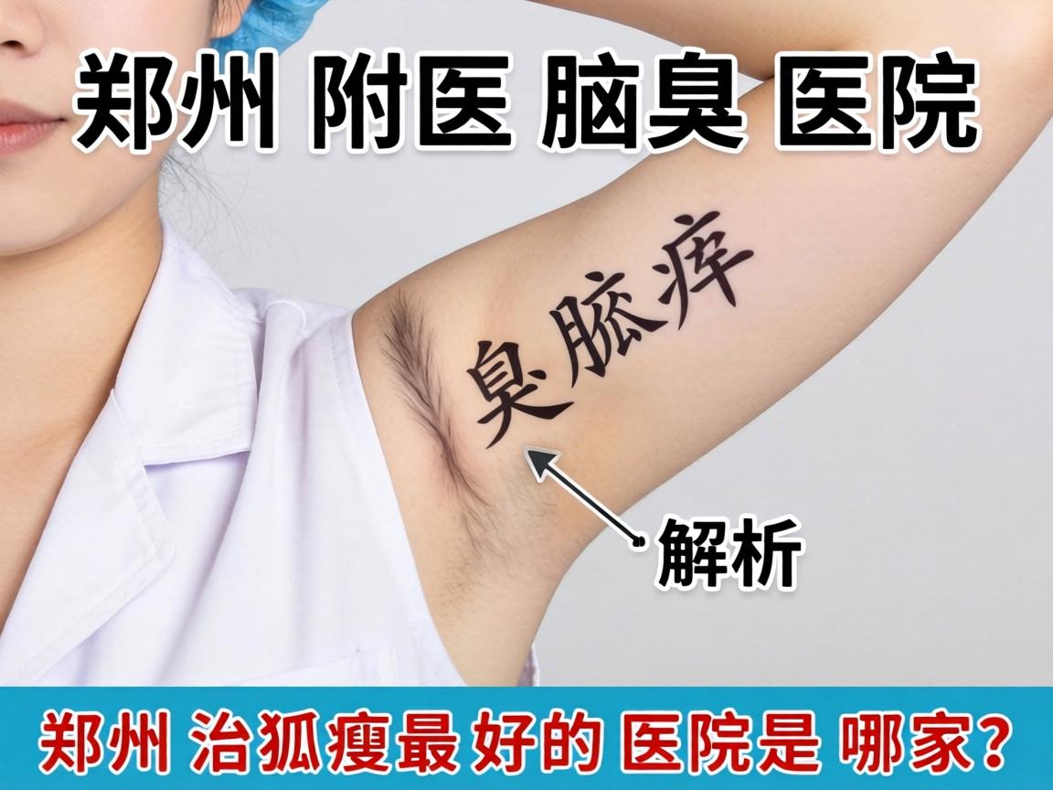 郑州附医腋臭医院解析，郑州治狐臭最好的医院是哪家？