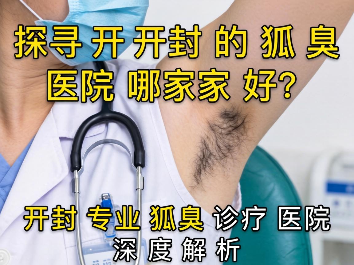 探寻开封狐臭医院哪家好？开封专业狐臭诊疗医院深度解析