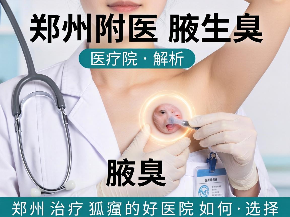 郑州附医腋臭医院解析，郑州治疗狐臭的好医院如何选择