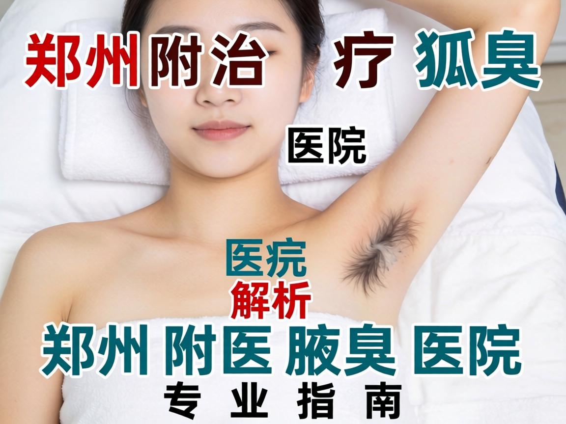 郑州治疗狐臭医院解析，郑州附医腋臭医院专业指南