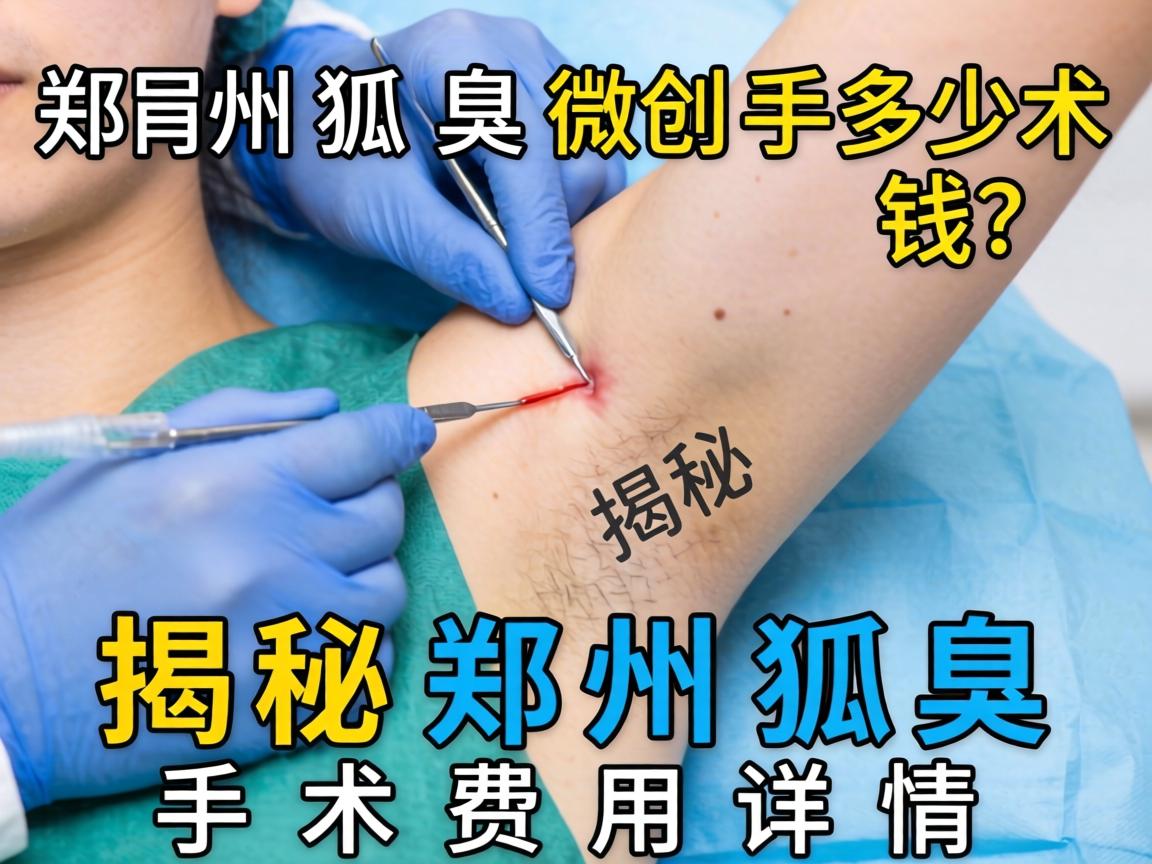 郑州狐臭微创手术多少钱?揭秘郑州狐臭手术费用详情 郑州狐臭微创手术多少钱?揭秘郑州狐臭手术费用详情