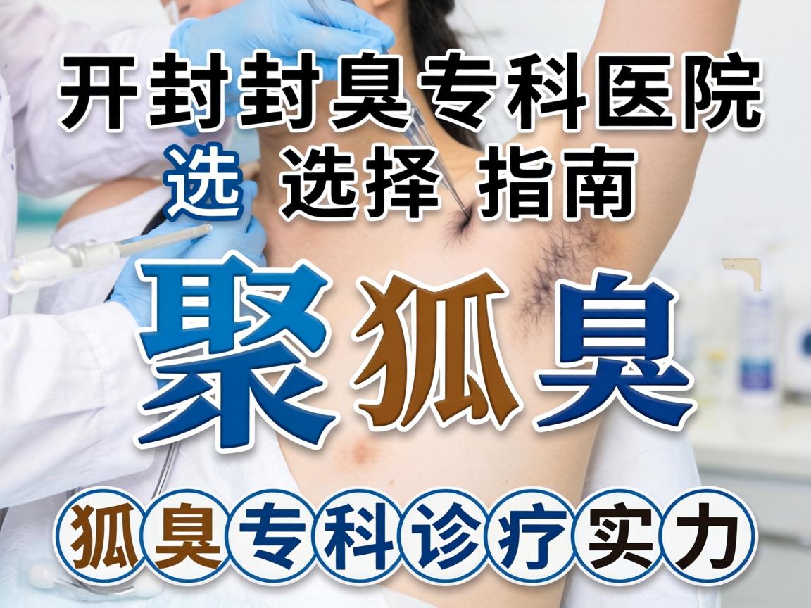 开封狐臭专科医院选择指南,聚焦狐臭专科诊疗实力 开封狐臭专科医院选择指南,聚焦狐臭专科诊疗实力