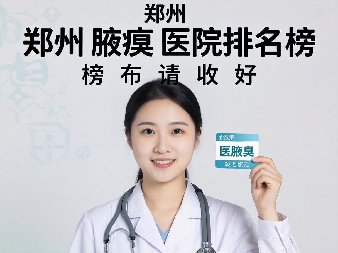郑州腋臭医院排名榜发布，这份郑州腋臭医院排名榜请收好