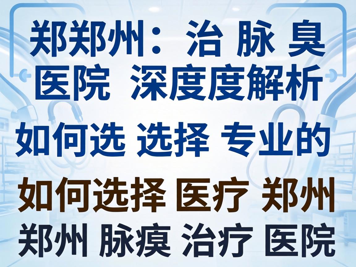 郑州治腋臭医院深度解析,如何选择专业的郑州腋臭治疗医院 郑州治腋臭医院深度解析,如何选择专业的郑州腋臭治疗医院