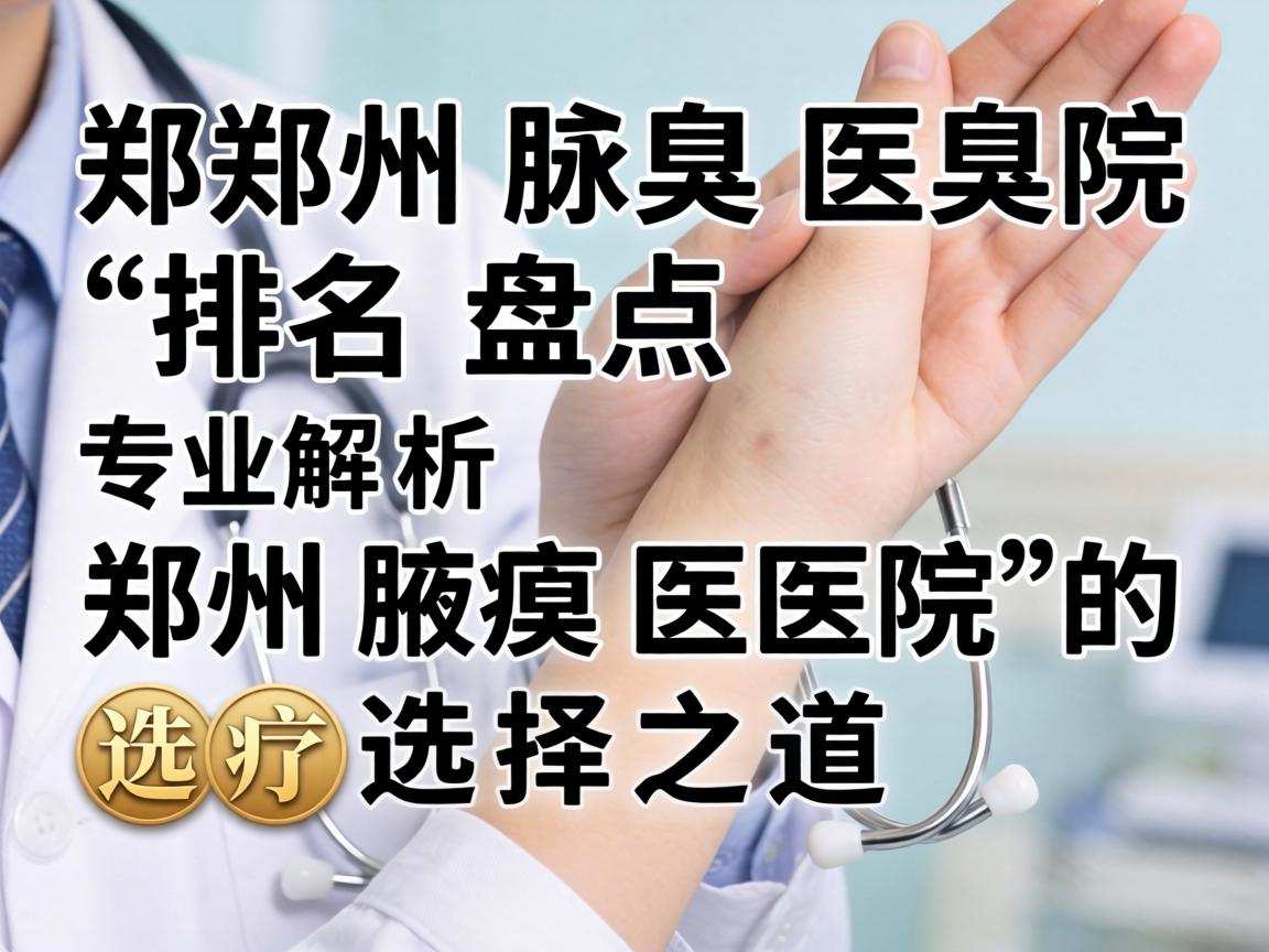 郑州腋臭医院排名盘点,专业解析郑州腋臭医院的选择之道 郑州腋臭医院排名盘点,专业解析郑州腋臭医院的选择之道