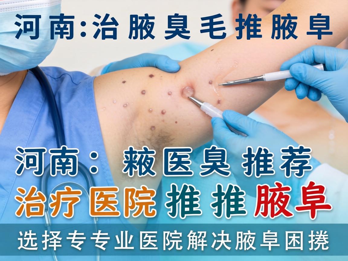 河南腋臭治疗医院推荐,选择专业医院解决腋臭困扰 河南腋臭治疗医院推荐,选择专业医院解决腋臭困扰