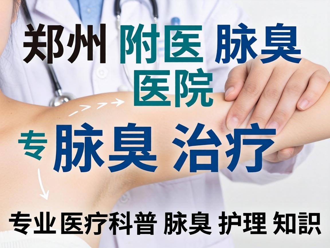 郑州附医腋臭医院解析腋臭治疗 专业医疗科普腋臭护理知识