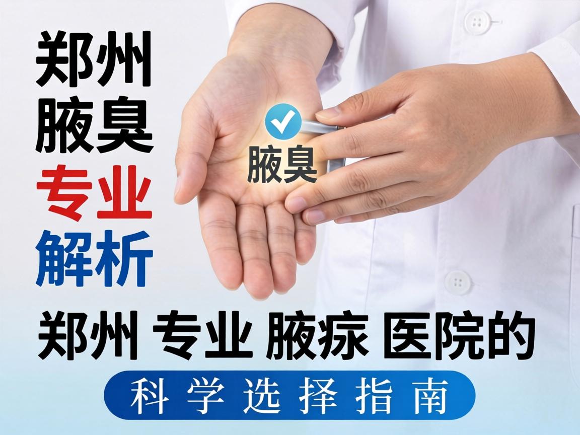郑州腋臭医院专业解析,郑州专业腋臭医院的科学选择指南 郑州腋臭医院专业解析,郑州专业腋臭医院的科学选择指南