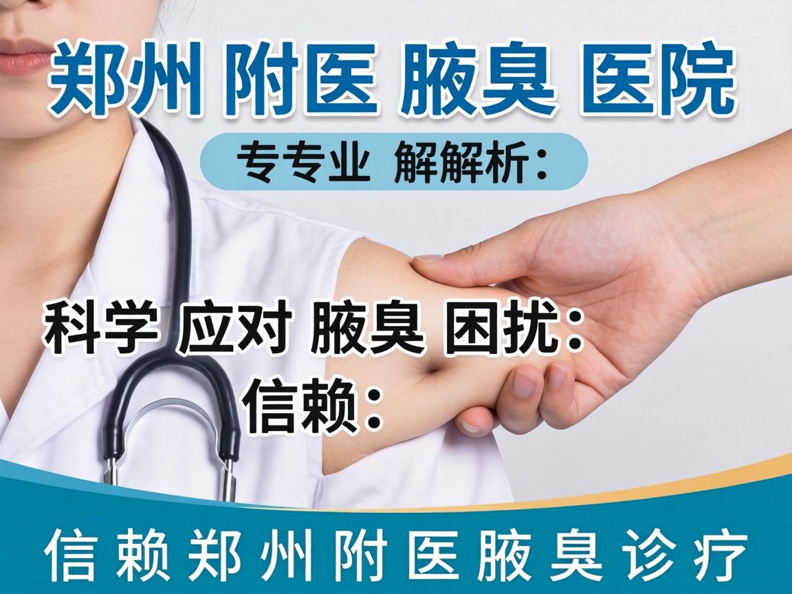 郑州附医腋臭医院专业解析,科学应对腋臭困扰,信赖郑州附医腋臭诊疗 郑州附医腋臭医院专业解析,科学应对腋臭困扰,信赖郑州附医腋臭诊疗