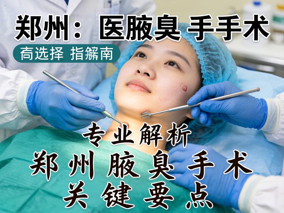 郑州腋臭手术医院选择指南,专业解析郑州腋臭手术关键要点 郑州腋臭手术医院选择指南,专业解析郑州腋臭手术关键要点