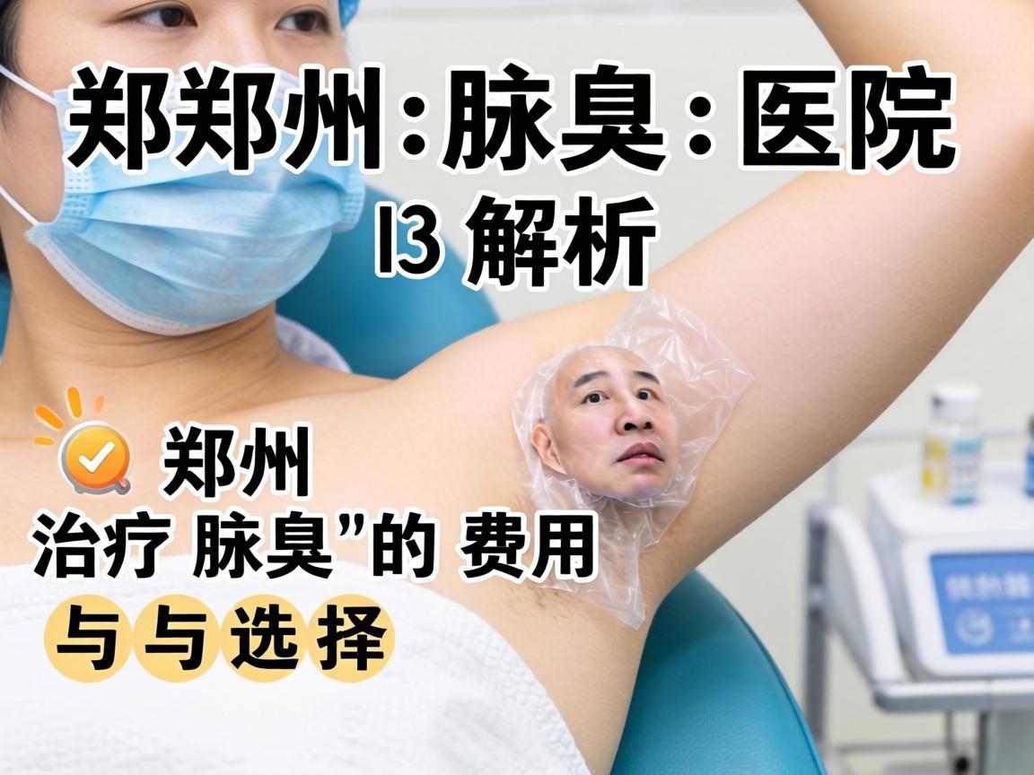 郑州腋臭医院解析，郑州治疗腋臭的费用与选择