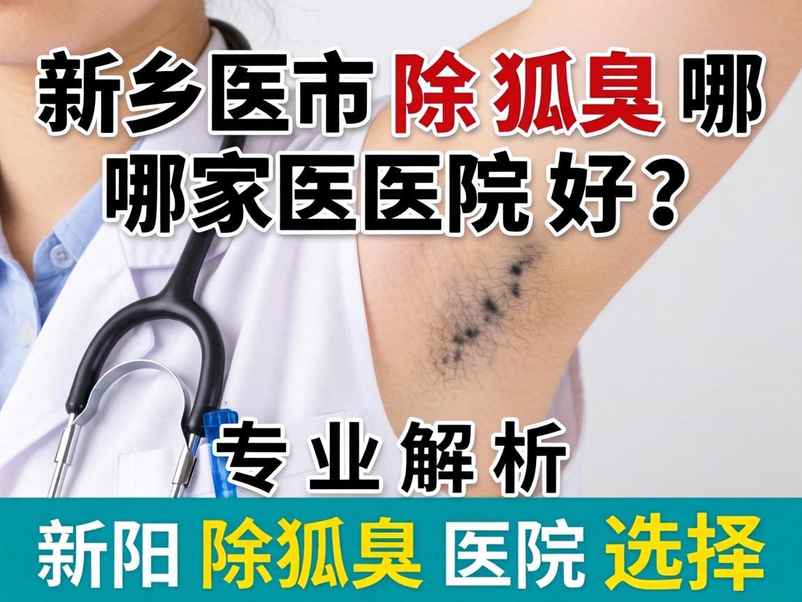 新乡市除狐臭哪家医院好？专业解析新乡除狐臭医院选择