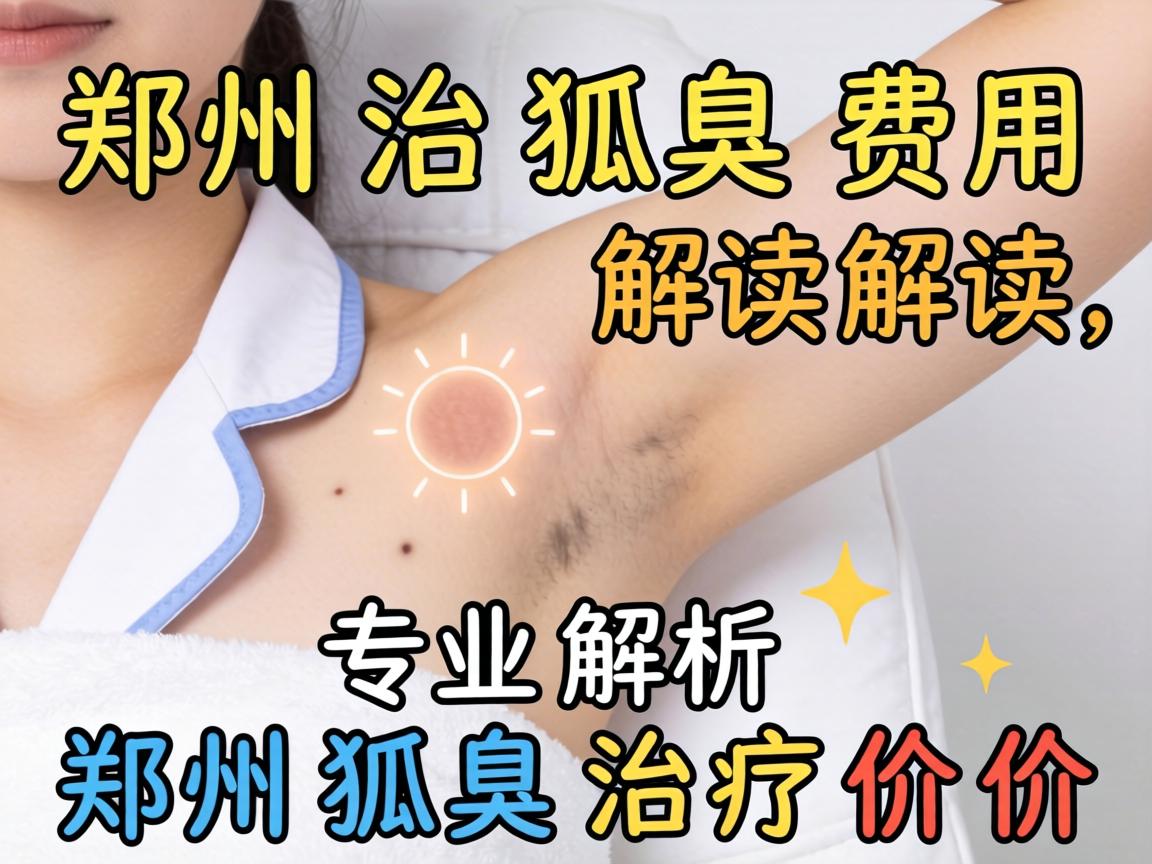郑州治狐臭费用解读，专业解析郑州狐臭治疗价格