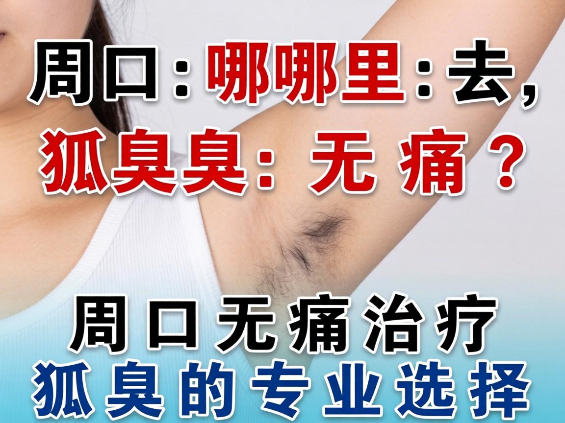 周口哪里去狐臭无痛？周口无痛治疗狐臭的专业选择