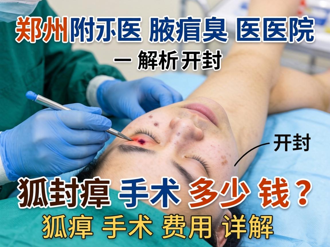 郑州附医腋臭医院解析,开封狐臭手术多少钱?狐臭手术费用详解 郑州附医腋臭医院解析,开封狐臭手术多少钱?狐臭手术费用详解