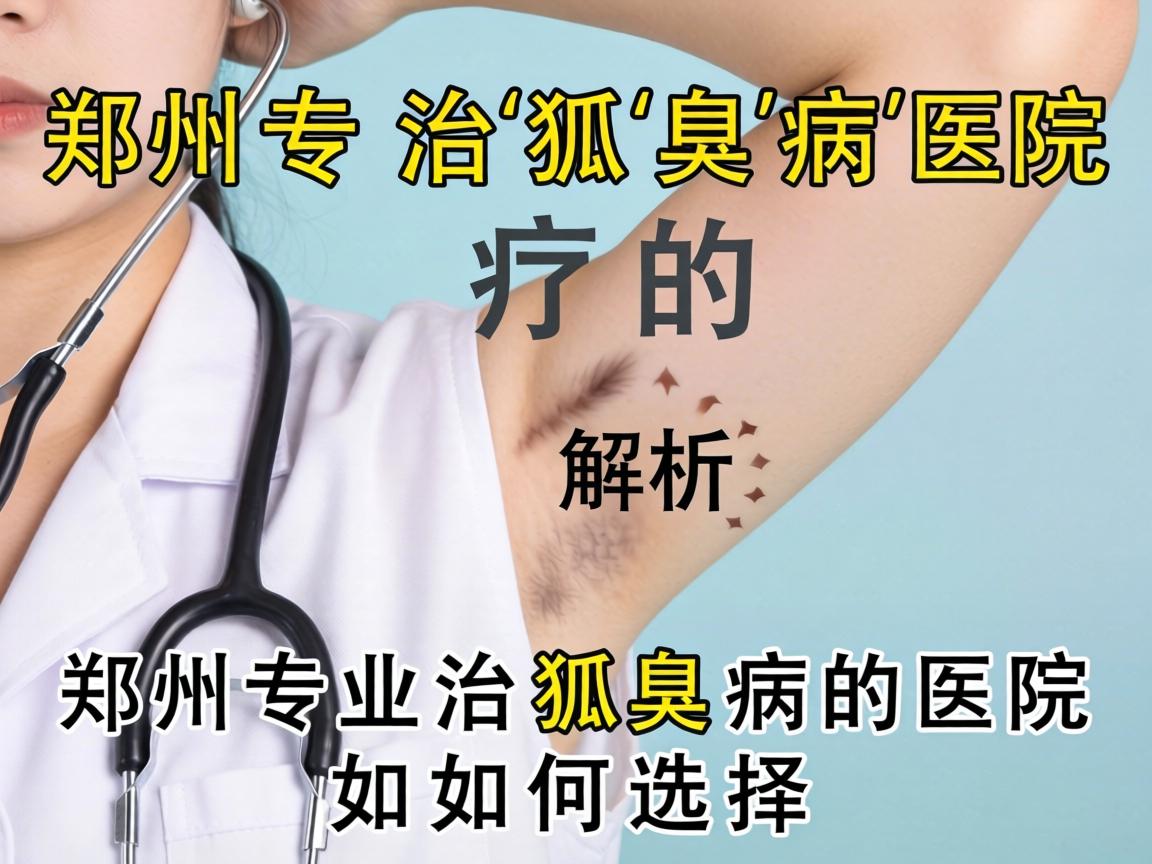 郑州治狐臭病的医院解析,郑州专业治狐臭病的医院如何选择 郑州治狐臭病的医院解析,郑州专业治狐臭病的医院如何选择