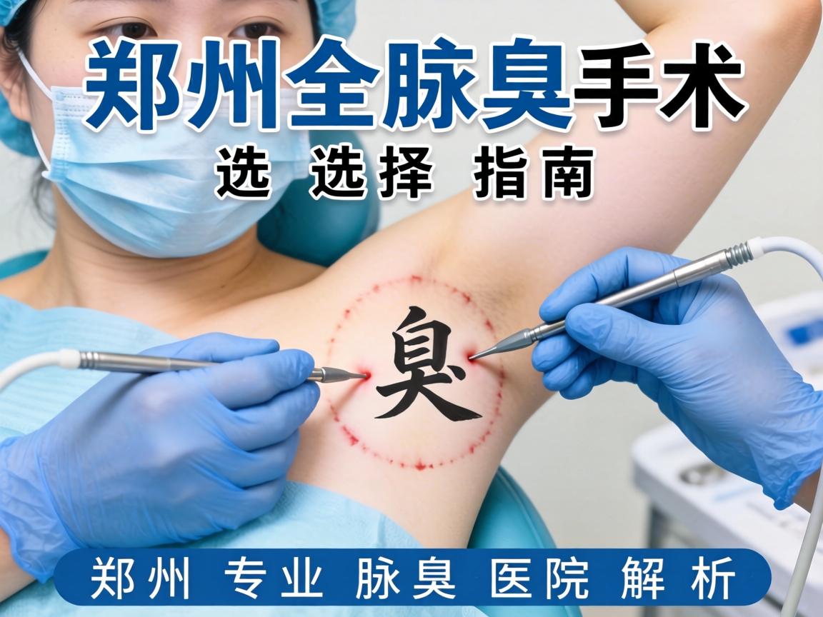 郑州腋臭手术选择指南，郑州专业腋臭医院解析