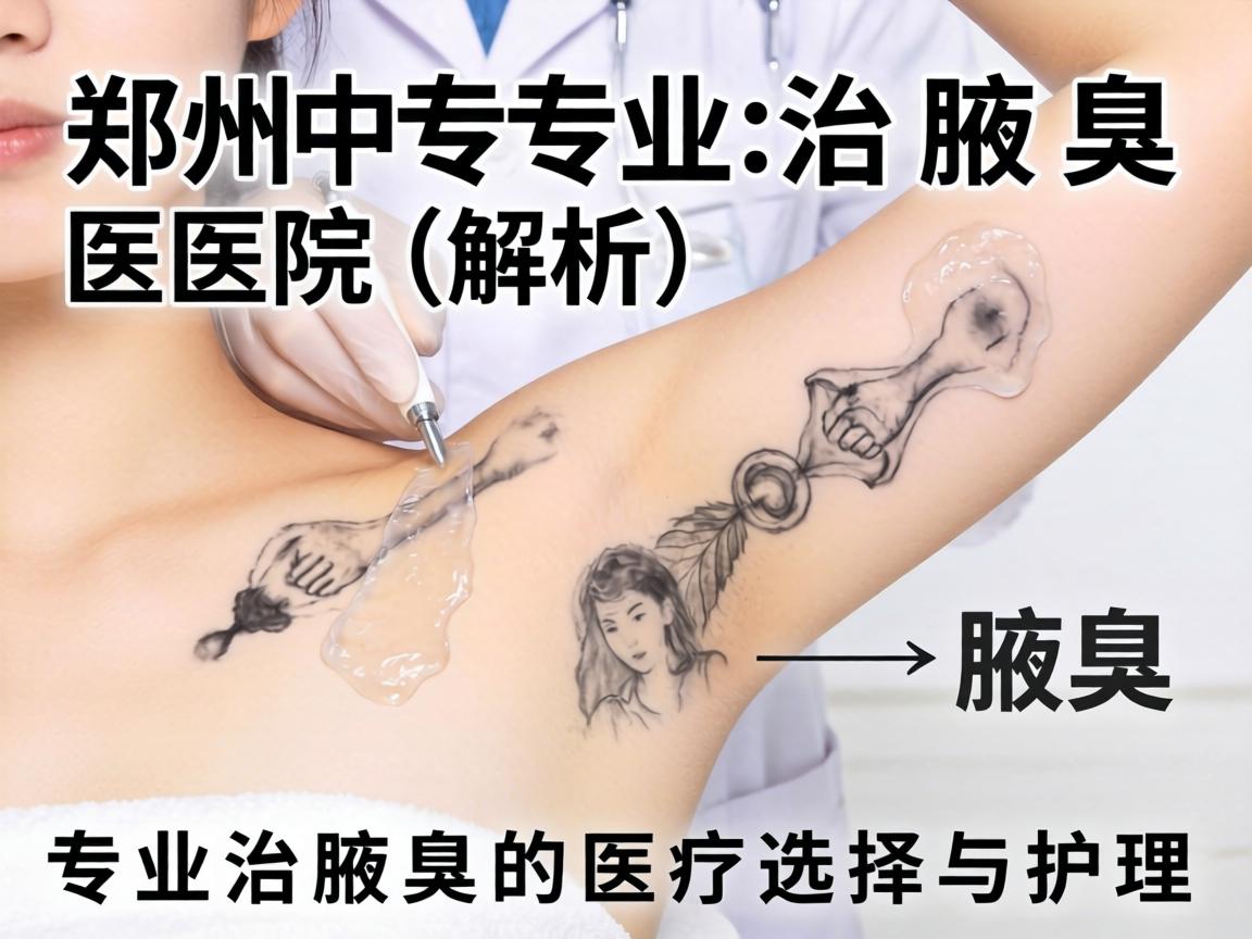 郑州专业治腋臭医院解析，专业治腋臭的医疗选择与护理