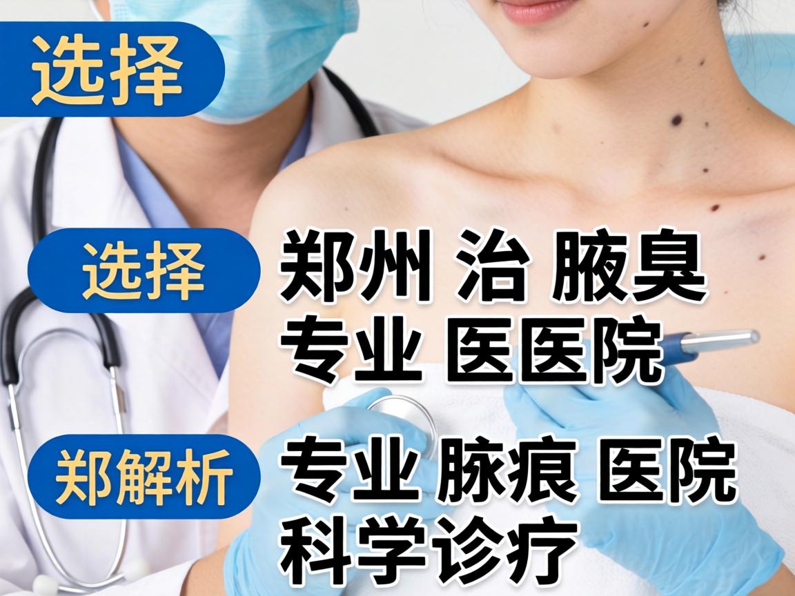 选择郑州治腋臭专业医院，解析郑州专业腋臭医院的科学诊疗