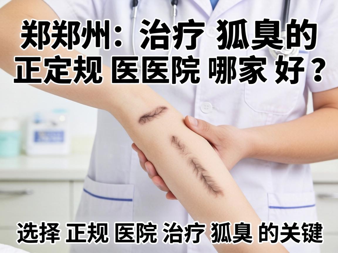 郑州治疗狐臭的正规医院哪家好？选择正规医院治疗狐臭的关键