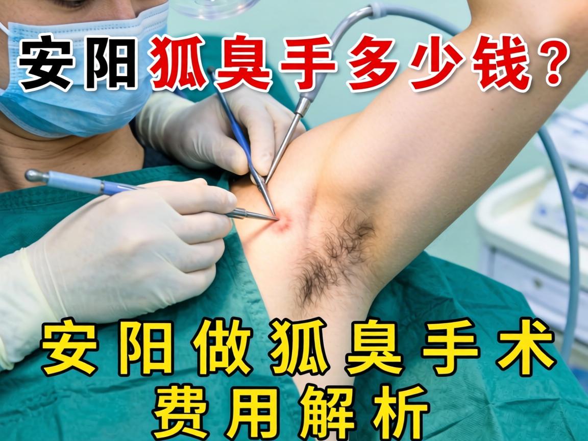 安阳狐臭手术多少钱？安阳做狐臭手术费用解析