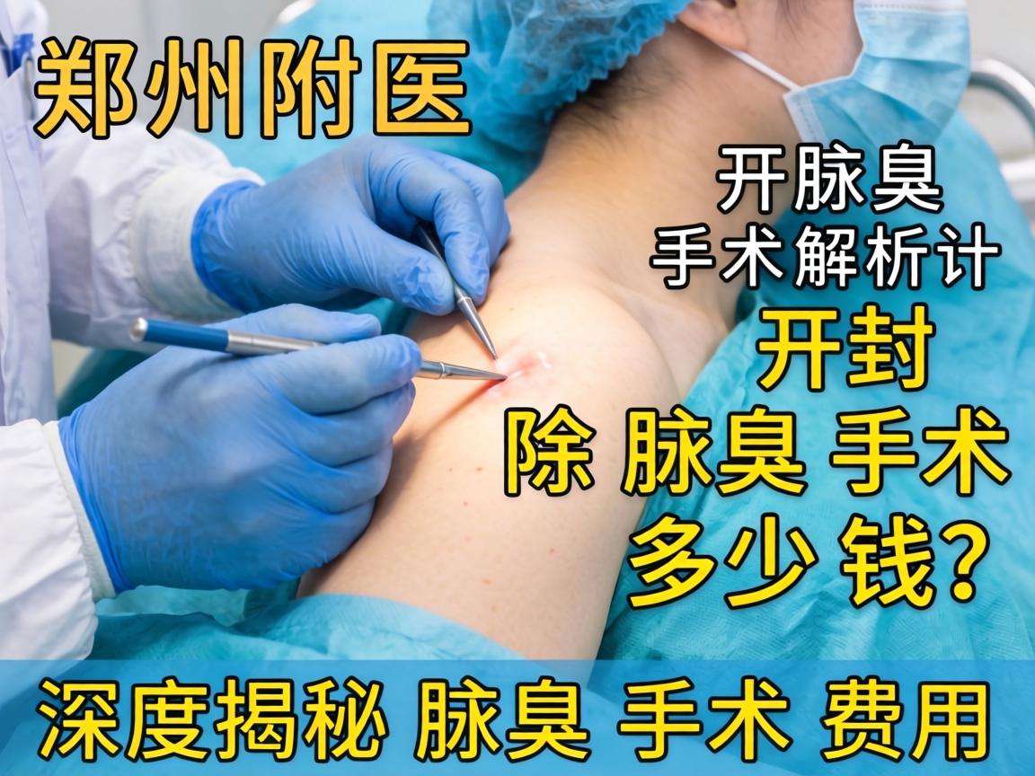 郑州附医腋臭手术解析,开封除腋臭手术多少钱?深度揭秘腋臭手术费用 郑州附医腋臭手术解析,开封除腋臭手术多少钱?深度揭秘腋臭手术费用