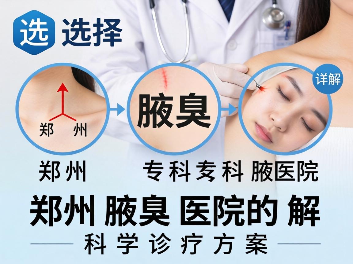 选择郑州腋臭专科医院，详解郑州腋臭医院的科学诊疗方案