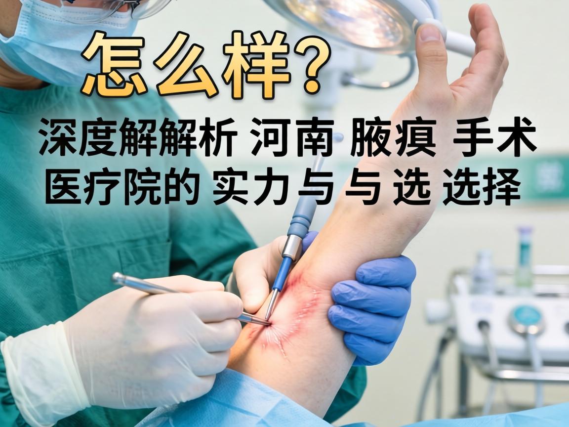 河南腋臭手术医院怎么样？深度解析河南腋臭手术医院的实力与选择
