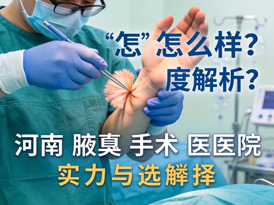 河南腋臭手术医院怎么样？深度解析河南腋臭手术医院的实力与选择