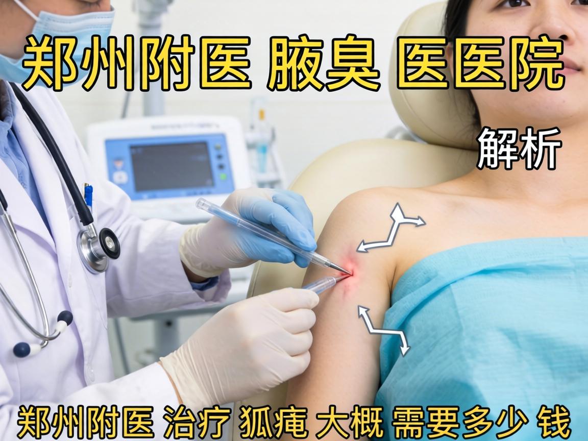 郑州附医腋臭医院解析，郑州附医治疗狐臭大概需要多少钱