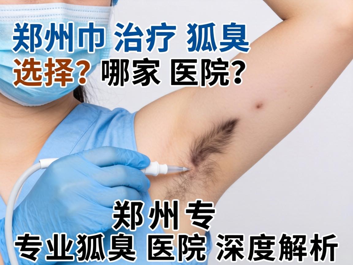郑州治疗狐臭选择哪家医院？郑州专业狐臭医院深度解析