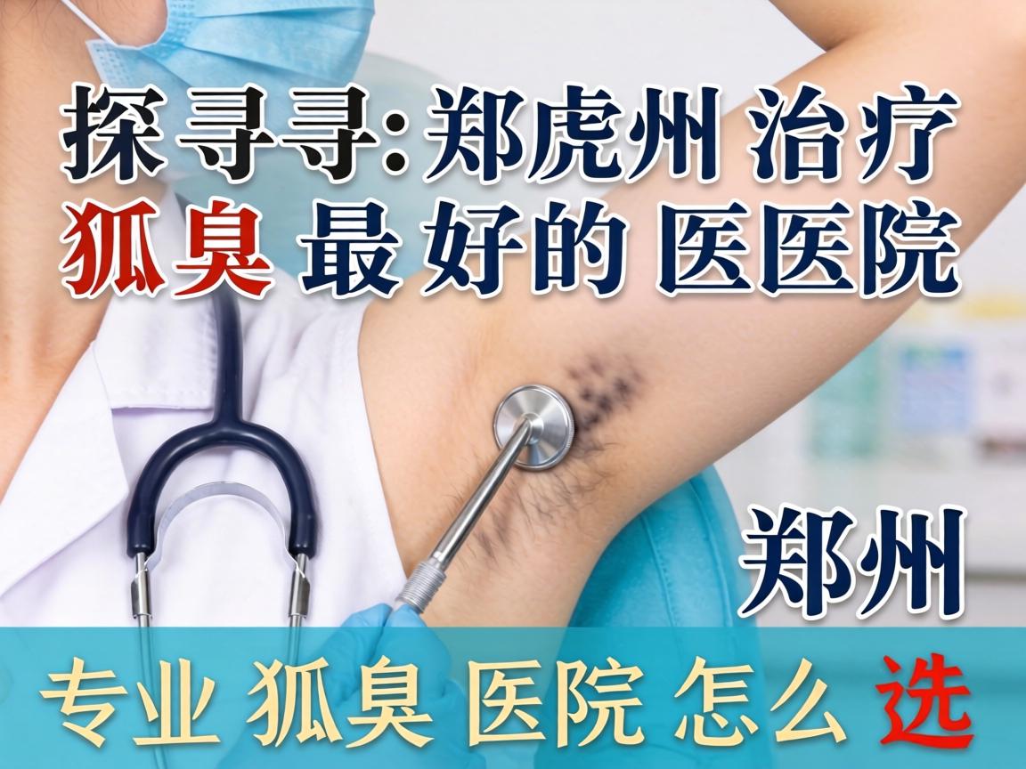 探寻郑州治疗狐臭最好的医院，郑州专业狐臭医院怎么选