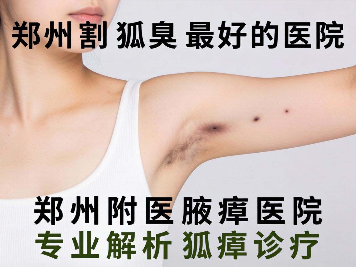 郑州割狐臭最好的医院，郑州附医腋臭医院专业解析狐臭诊疗