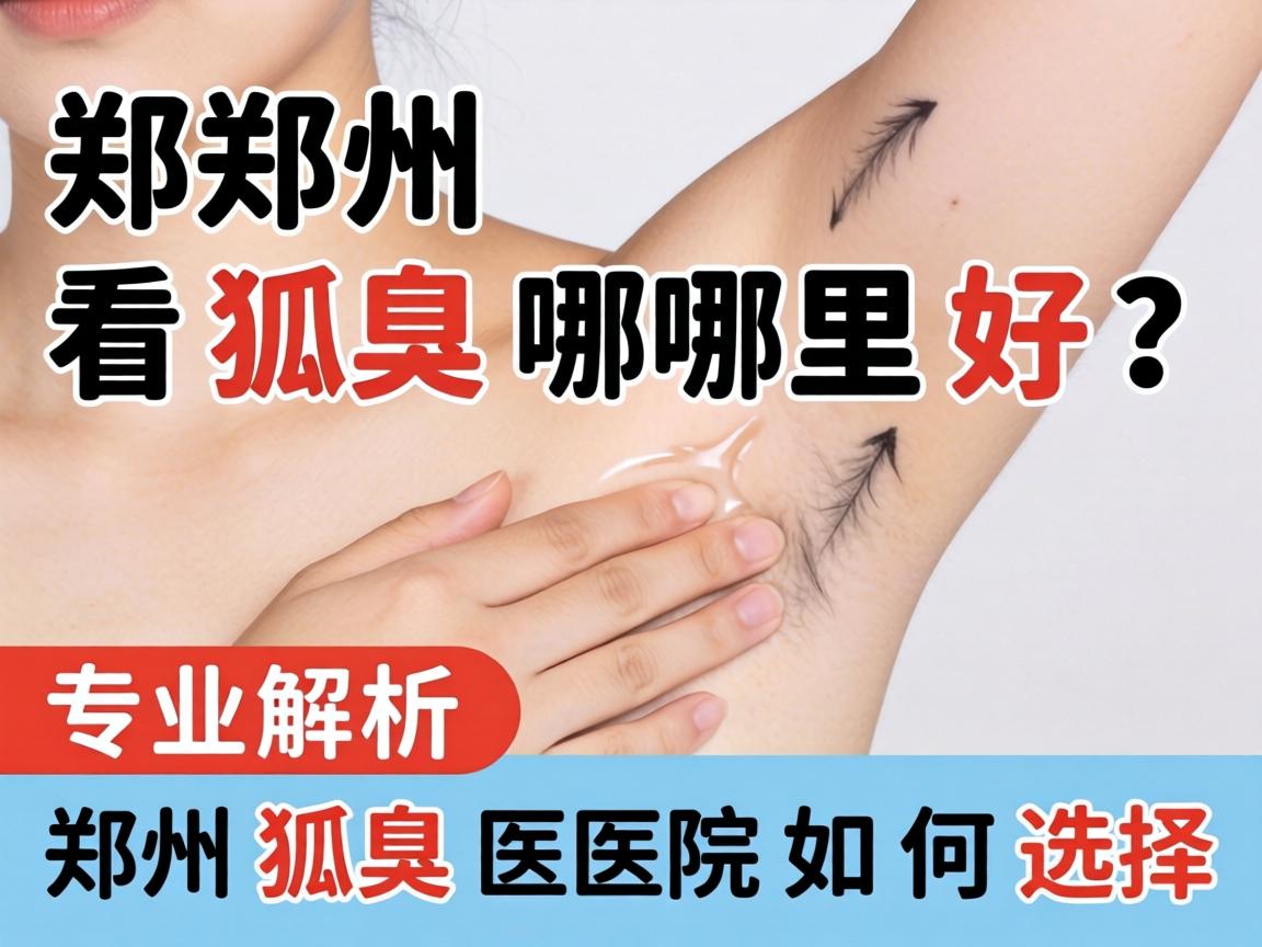 郑州看狐臭哪里好？专业解析郑州狐臭医院如何选择
