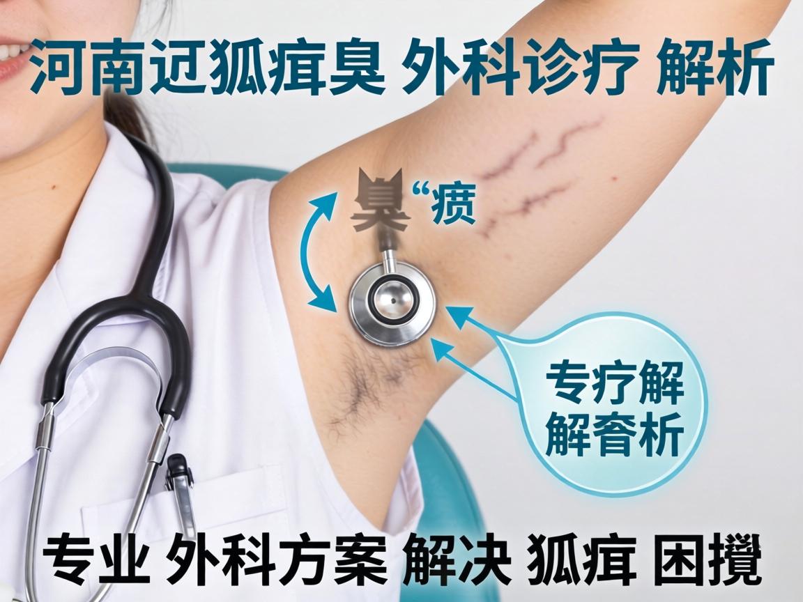 河南狐臭外科诊疗解析，专业外科方案解决狐臭困扰