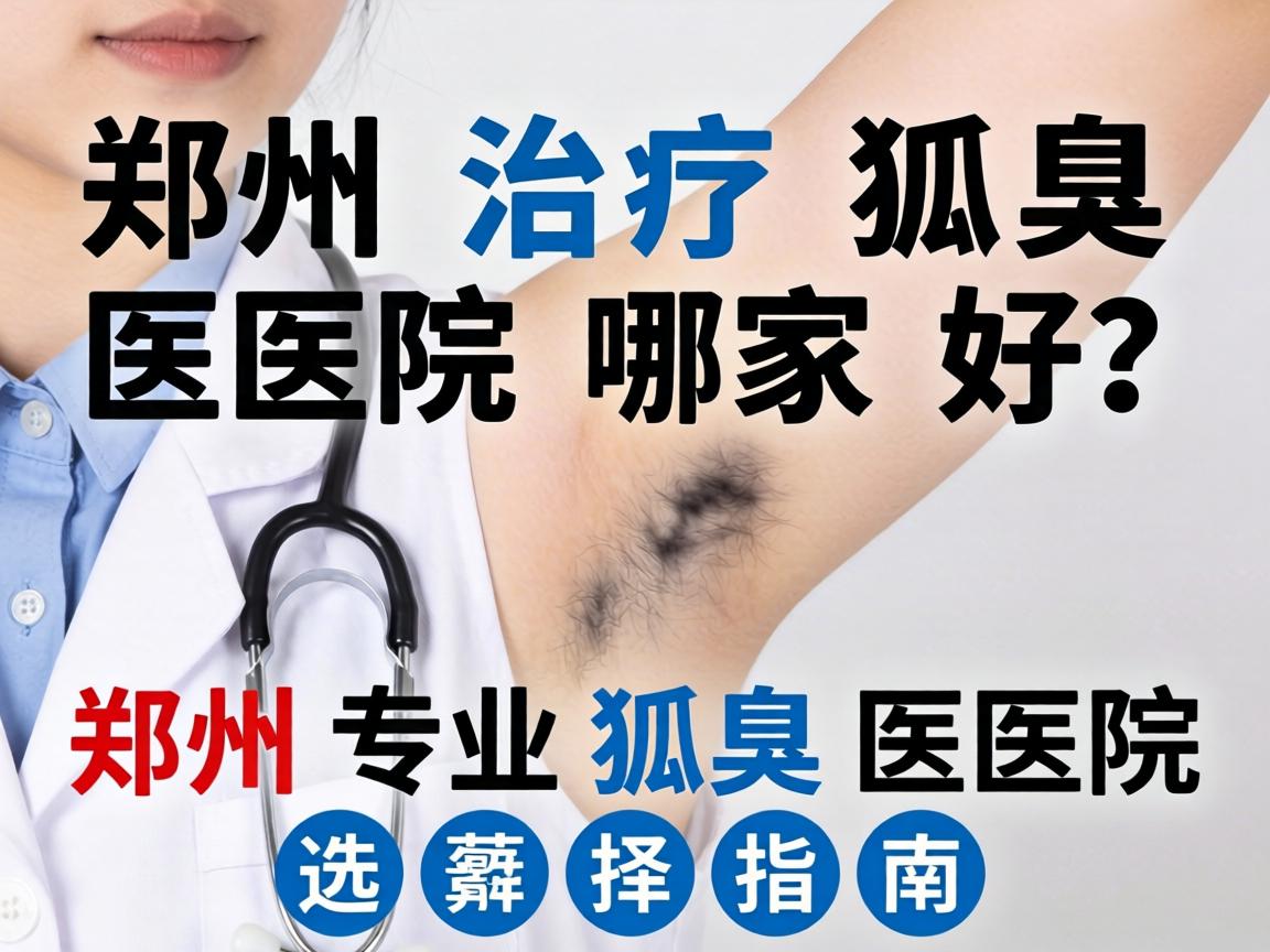 郑州治疗狐臭医院哪家好？郑州专业狐臭医院选择指南