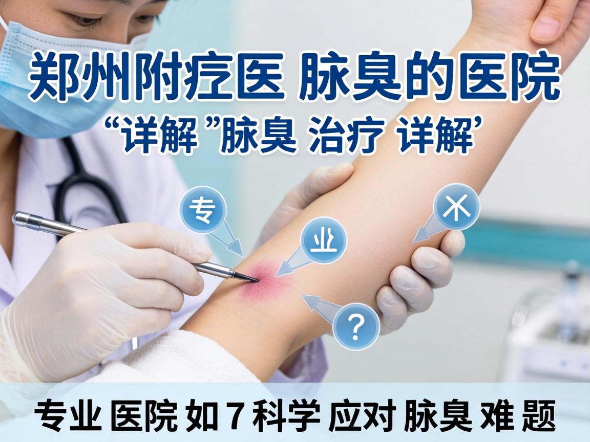 郑州附医腋臭医院详解腋臭治疗，专业医院如何科学应对腋臭难题