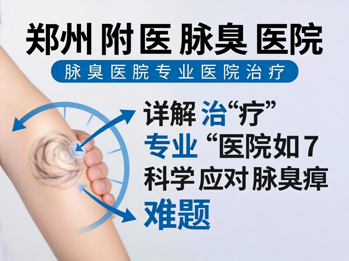 郑州附医腋臭医院详解腋臭治疗，专业医院如何科学应对腋臭难题