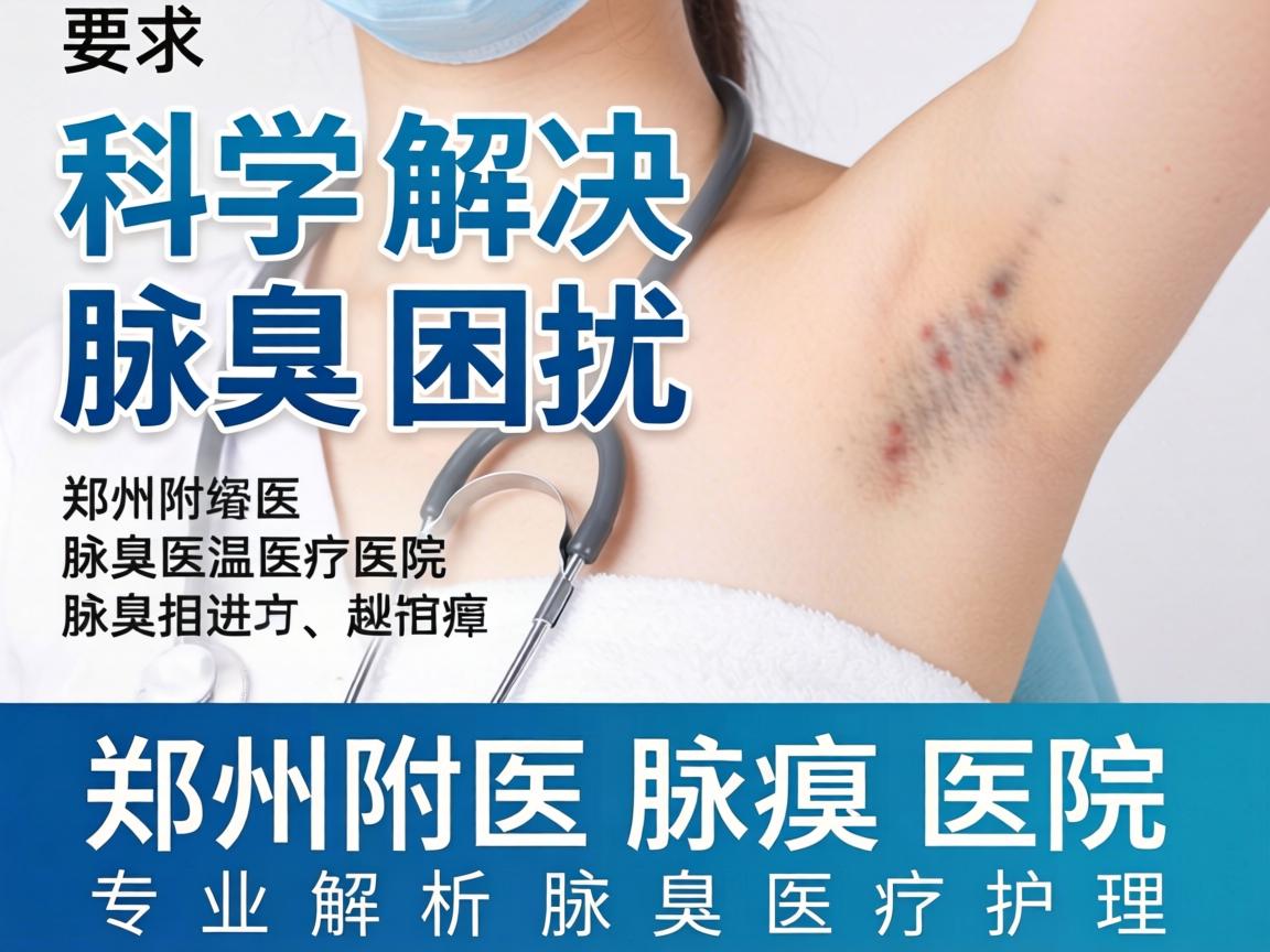 科学解决腋臭困扰，郑州附医腋臭医院专业解析腋臭医疗护理