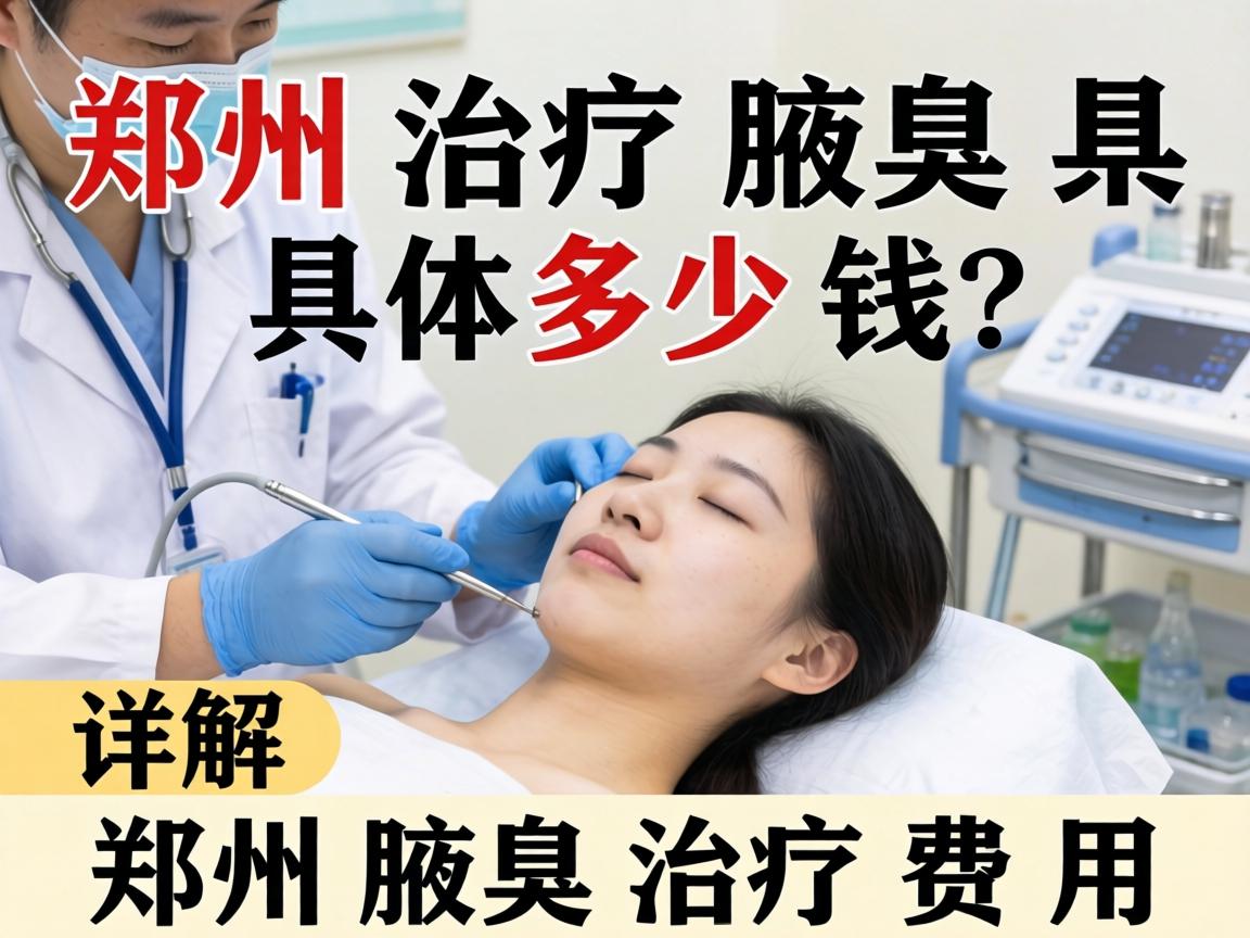 郑州治疗腋臭具体多少钱?详解郑州腋臭治疗费用 郑州治疗腋臭具体多少钱?详解郑州腋臭治疗费用
