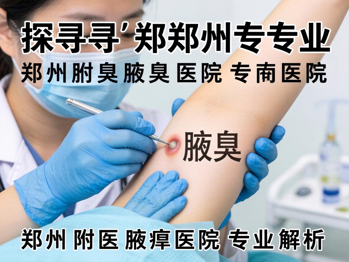 探寻郑州专业腋臭医院，郑州附医腋臭医院专业解析