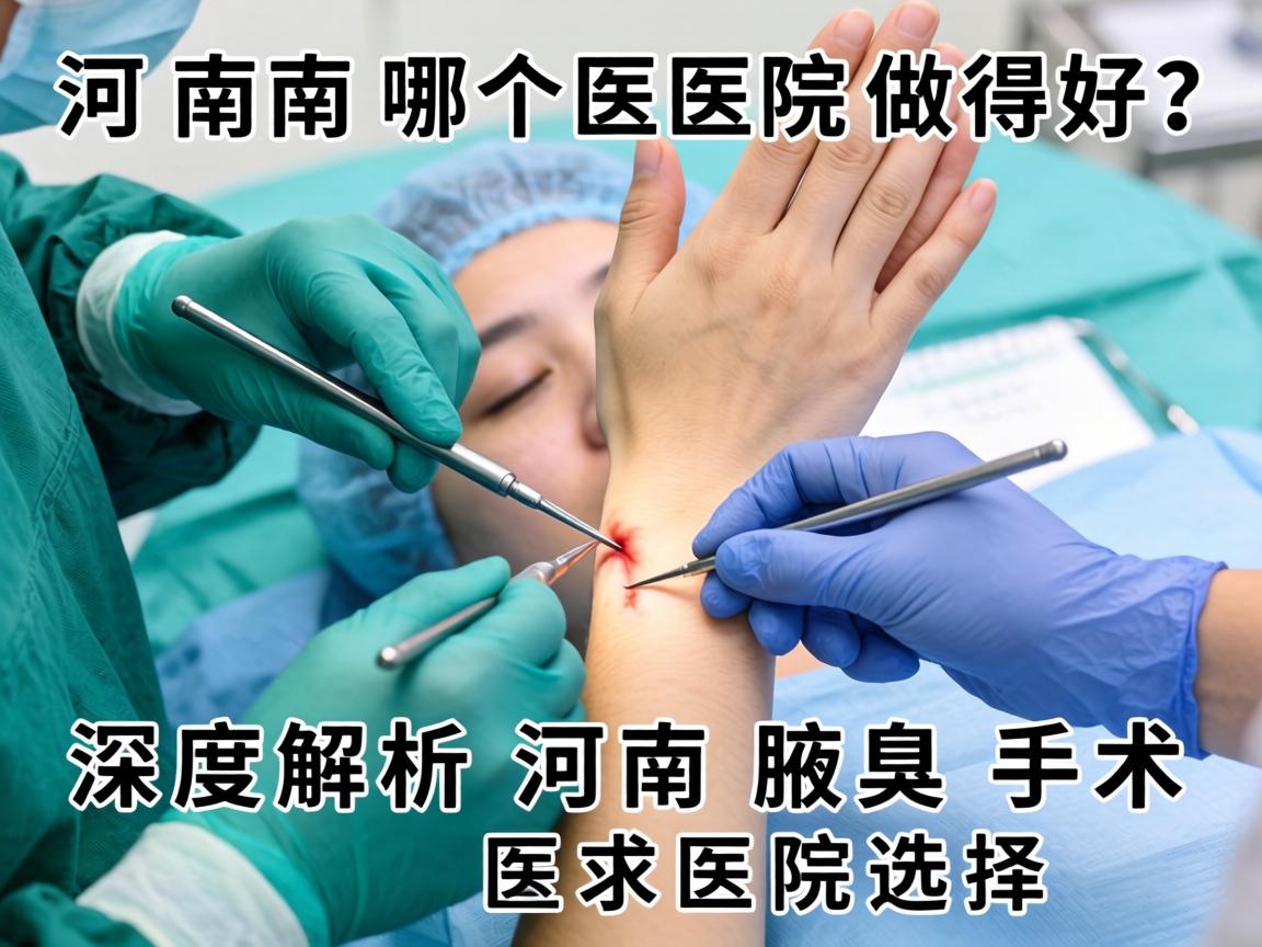 河南腋臭手术哪个医院做得好?深度解析河南腋臭手术医院选择 河南腋臭手术哪个医院做得好?深度解析河南腋臭手术医院选择