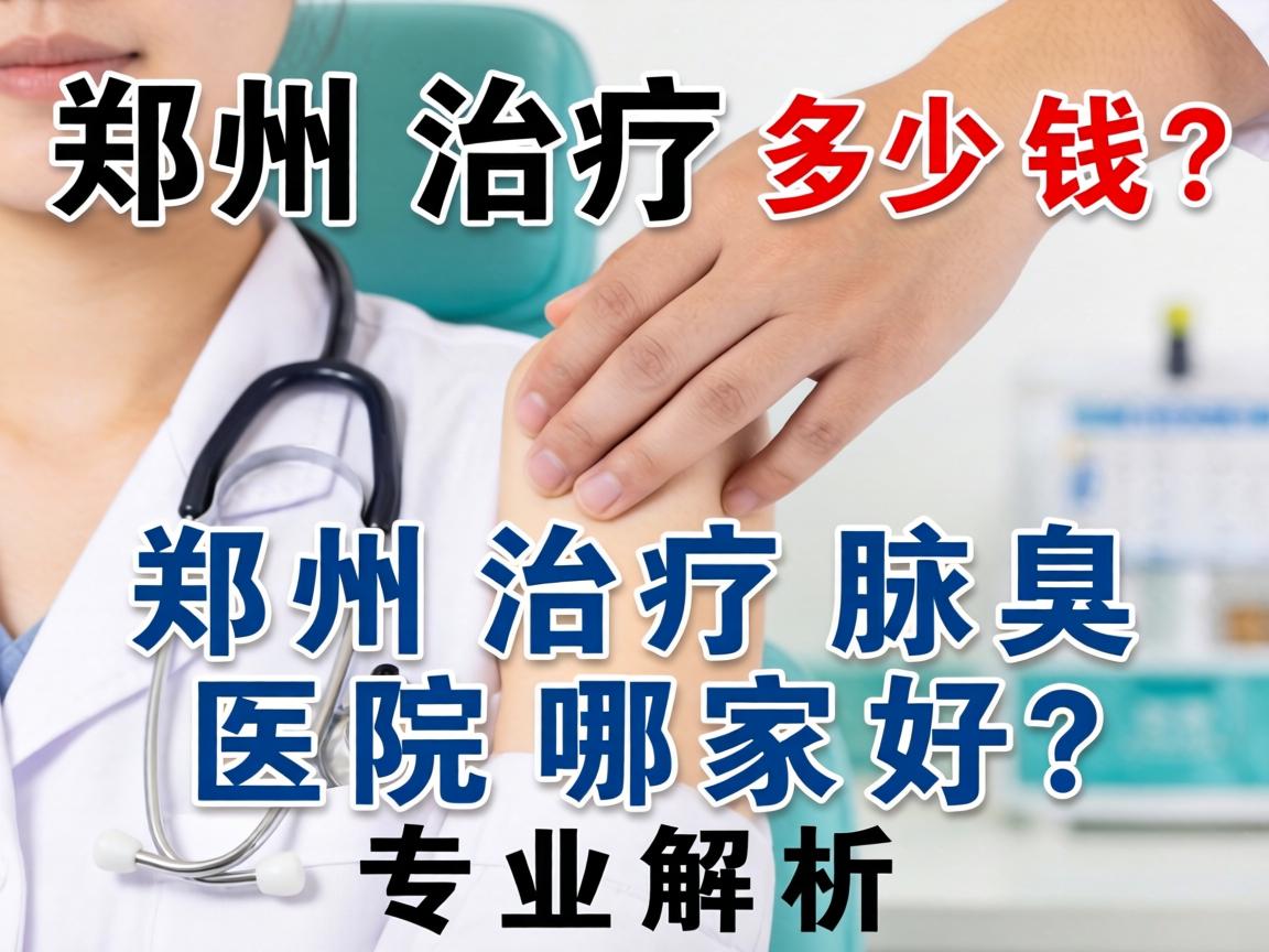 郑州治疗腋臭多少钱？郑州治疗腋臭医院哪家好？专业解析