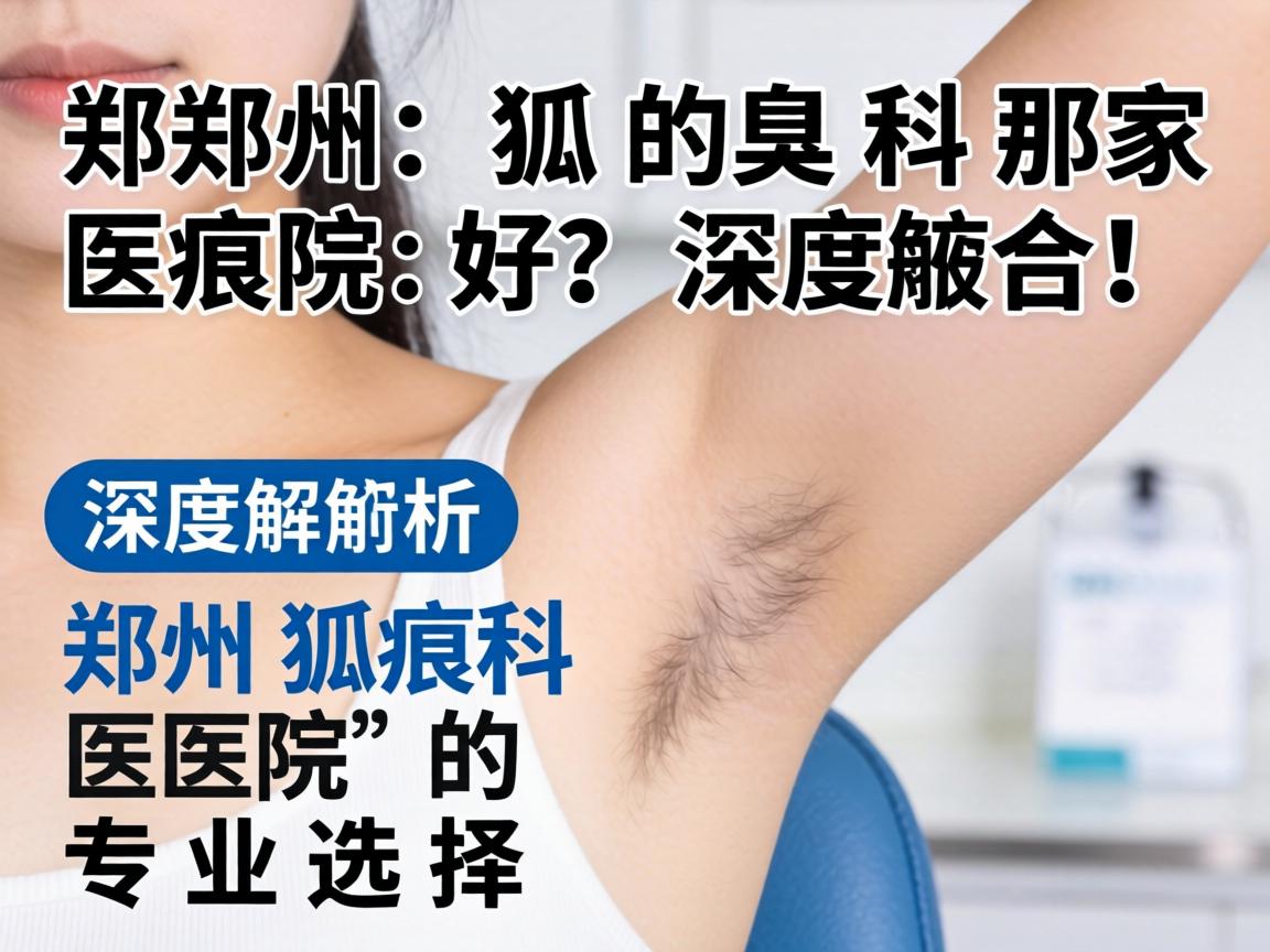 郑州狐臭科那家医院好？深度解析郑州狐臭科医院的专业选择