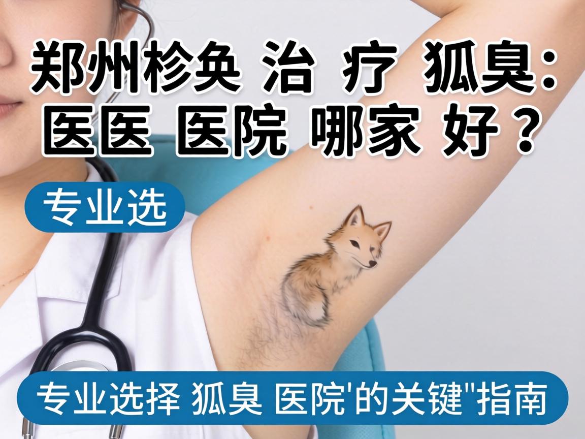 郑州治疗狐臭医院哪家好?专业选择狐臭医院的关键指南 郑州治疗狐臭医院哪家好?专业选择狐臭医院的关键指南