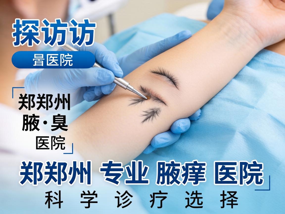 探访郑州腋臭医院，郑州专业腋臭医院的科学诊疗选择