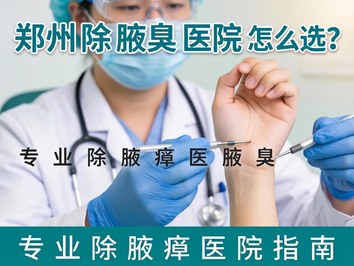 郑州除腋臭医院怎么选?专业除腋臭医院指南 郑州除腋臭医院怎么选?专业除腋臭医院指南